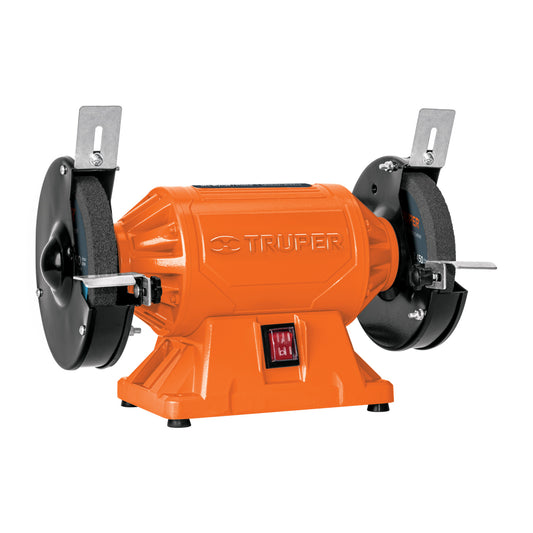 Amoladora de banco 6", 1/2 HP, 220 V, Truper