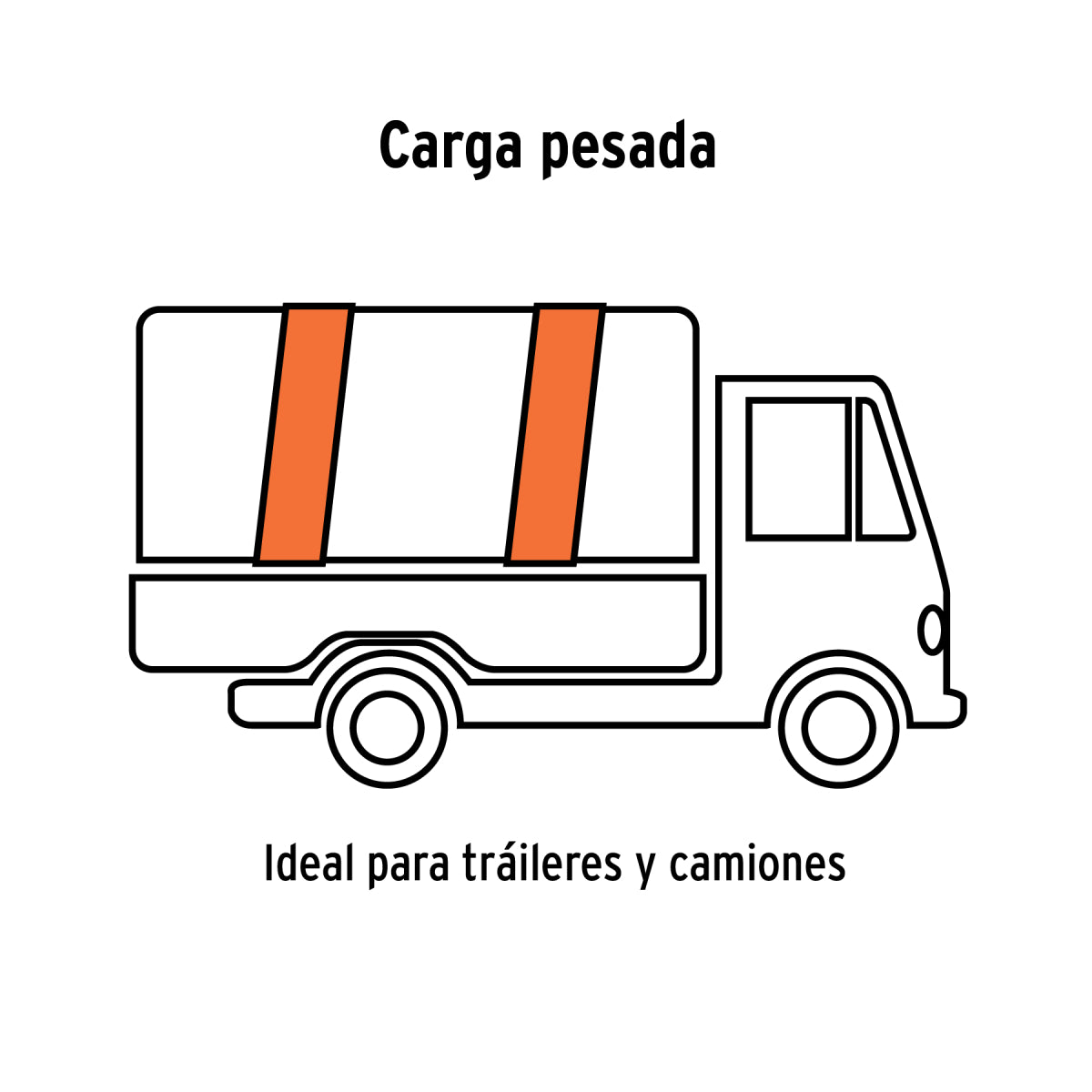 Sujetador con matraca carga máxima 5000 kg, Truper