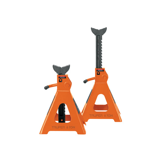 Caja con 2 torres de 6 ton para auto, Truper