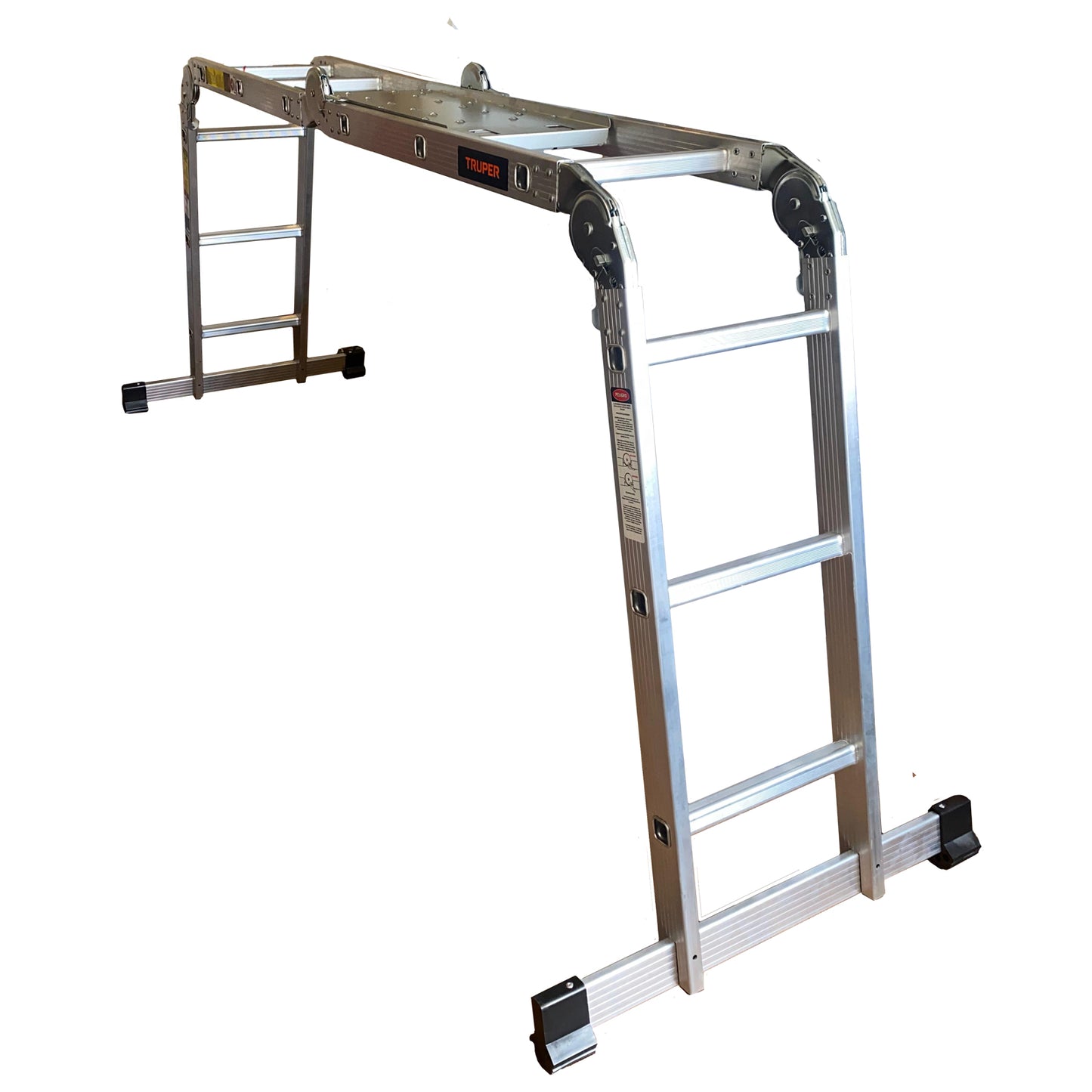 Escalera multiposición 12 peldaños, Tipo I, Truper