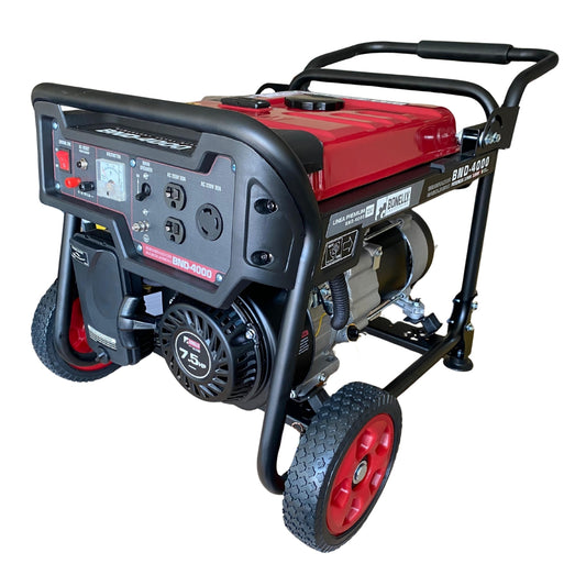 Generador Gasolinero abierto 3.8kw monofásico 220 v, HEAVY DUTY Bonelly