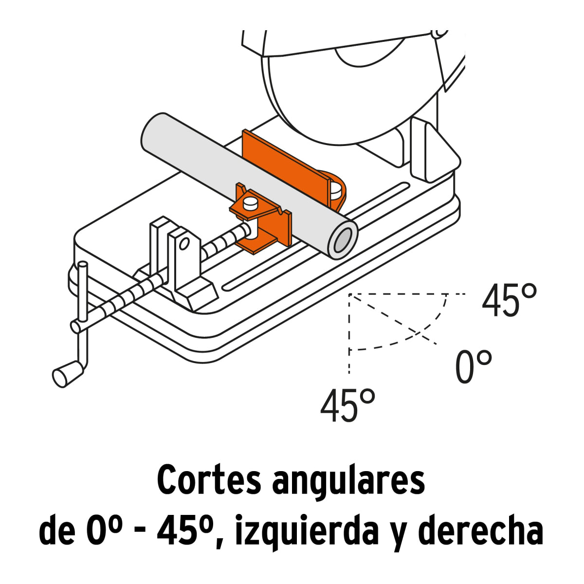 Tronzadora/cortadora de metales, 14",industrial, 2200W,220V, Truper