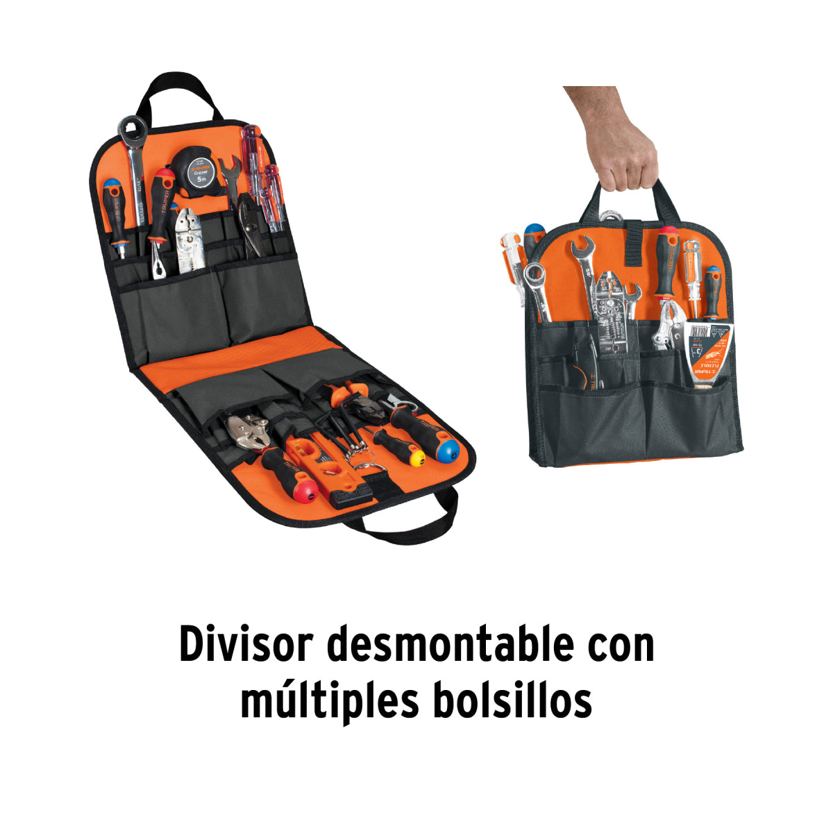 Mochila portaherramientas de 13", Truper